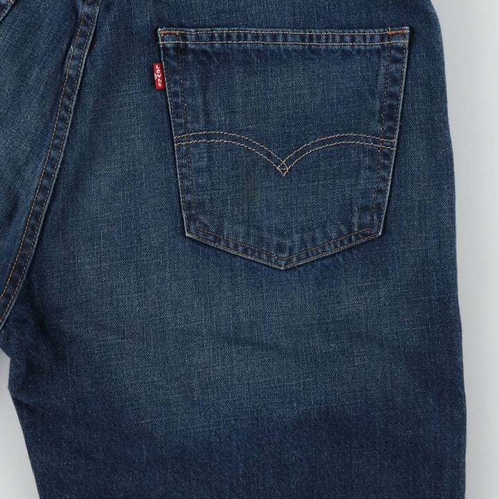 Levi's 569 denim shorts, half pants, jorts, men's size w36 cotton blue type Vintage Second Hand