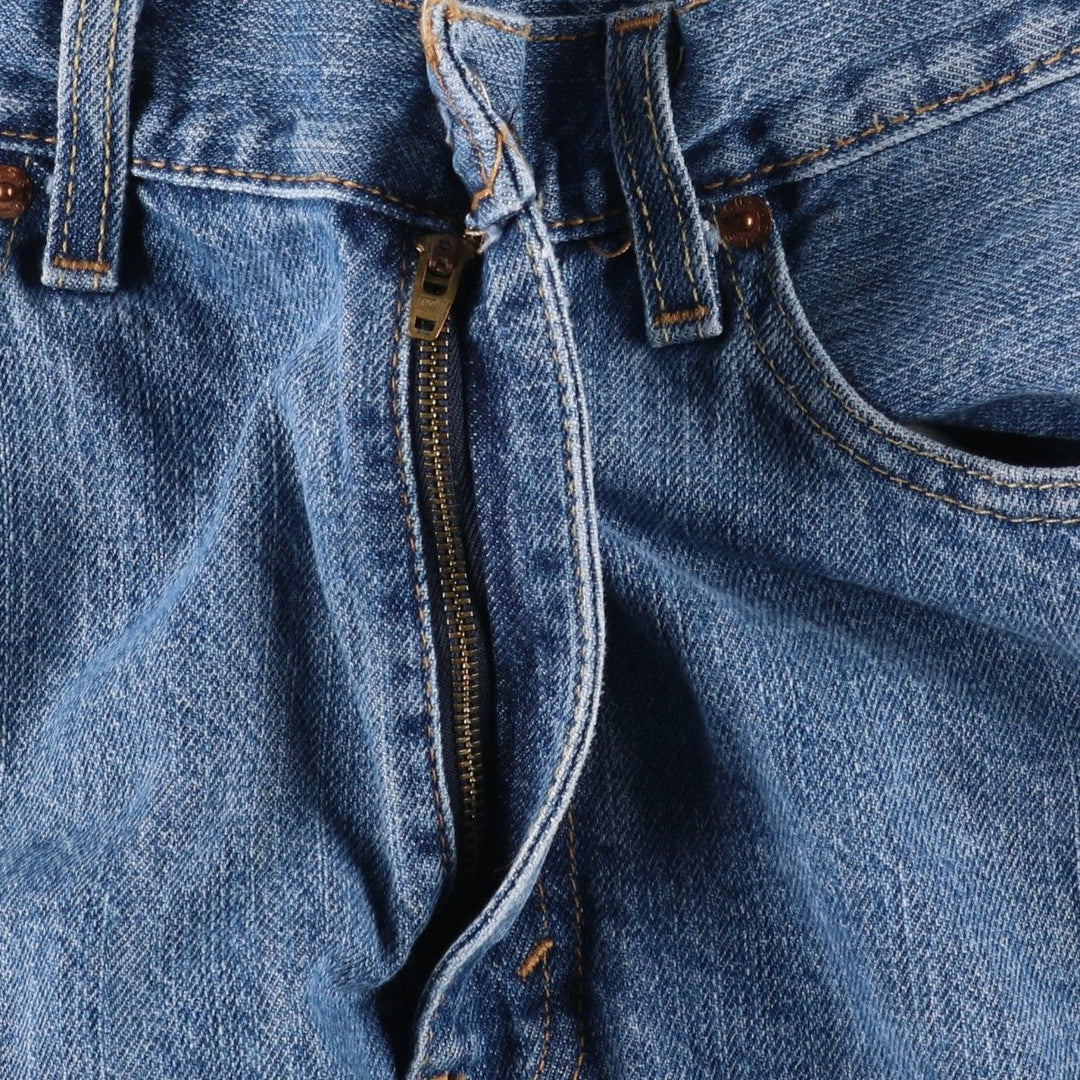 Levi's 505 denim shorts, men's size W35 cotton blue type Vintage Second Hand