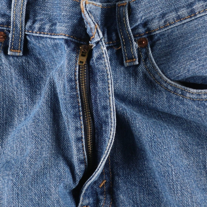 Levi's 505 denim shorts, men's size W35 cotton blue type Vintage Second Hand