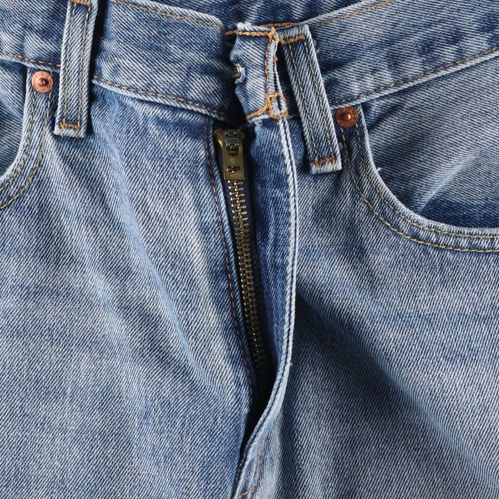 Levi's 569 Denim Shorts, Half Pants, Men's, Size W33 cotton blue type Vintage Second Hand