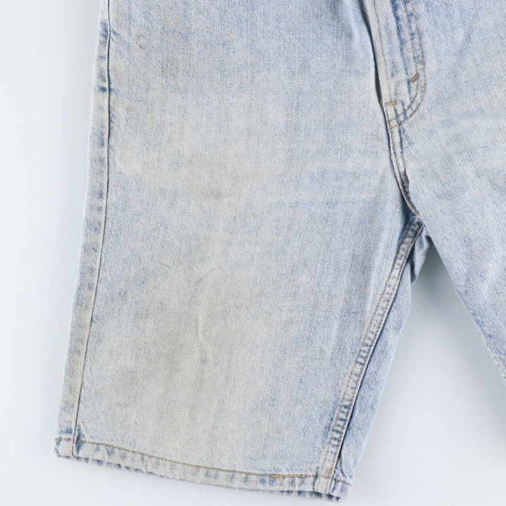 Levi's 505 REGULAR FIT denim shorts, short pants, men's size w34 cotton blue type Vintage Second Hand