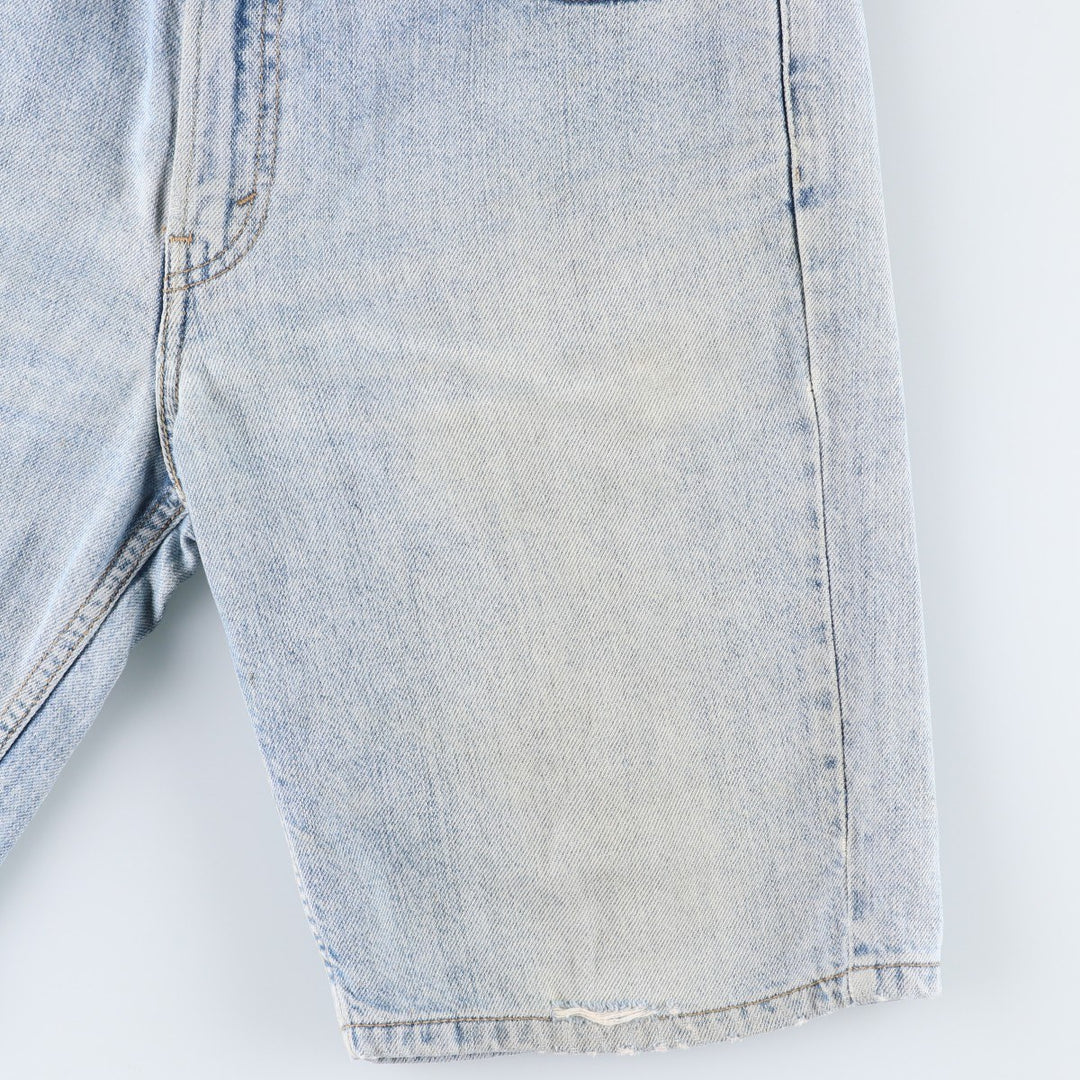 Levi's 505 REGULAR FIT denim shorts, short pants, men's size w34 cotton blue type Vintage Second Hand