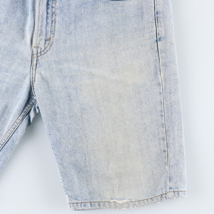 Levi's 505 REGULAR FIT denim shorts, short pants, men's size w34 cotton blue type Vintage Second Hand