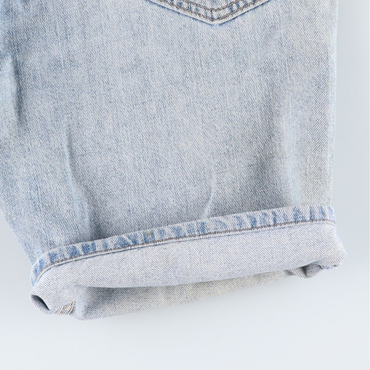 Levi's 505 REGULAR FIT denim shorts, short pants, men's size w34 cotton blue type Vintage Second Hand
