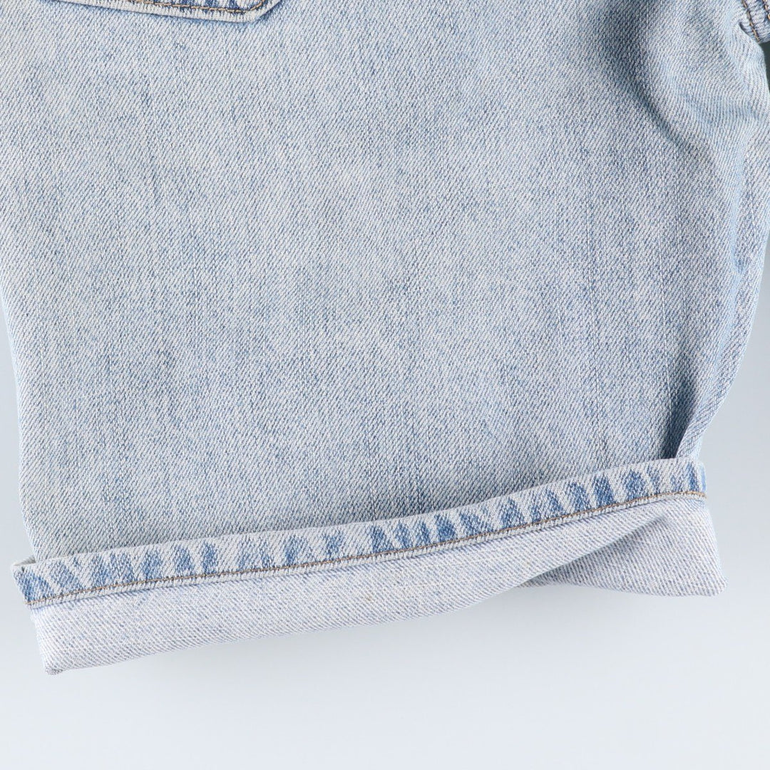 Levi's 505 REGULAR FIT denim shorts, short pants, men's size w34 cotton blue type Vintage Second Hand