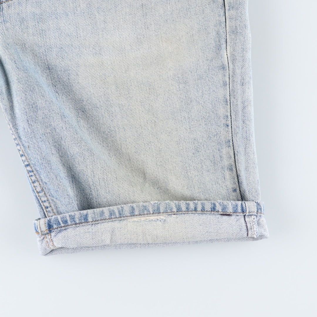 Levi's 505 REGULAR FIT denim shorts, short pants, men's size w34 cotton blue type Vintage Second Hand