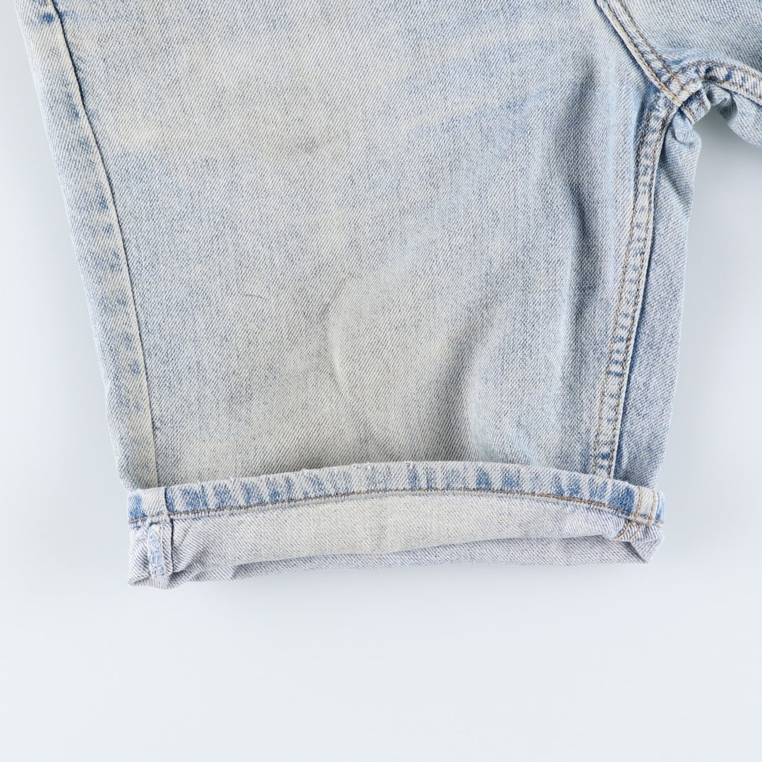 Levi's 505 REGULAR FIT denim shorts, short pants, men's size w34 cotton blue type Vintage Second Hand