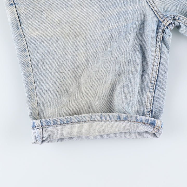 Levi's 505 REGULAR FIT denim shorts, short pants, men's size w34 cotton blue type Vintage Second Hand