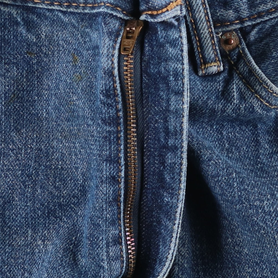 Levi's 505 denim shorts, men's size W36 (approx.) cotton blue type Vintage Second Hand