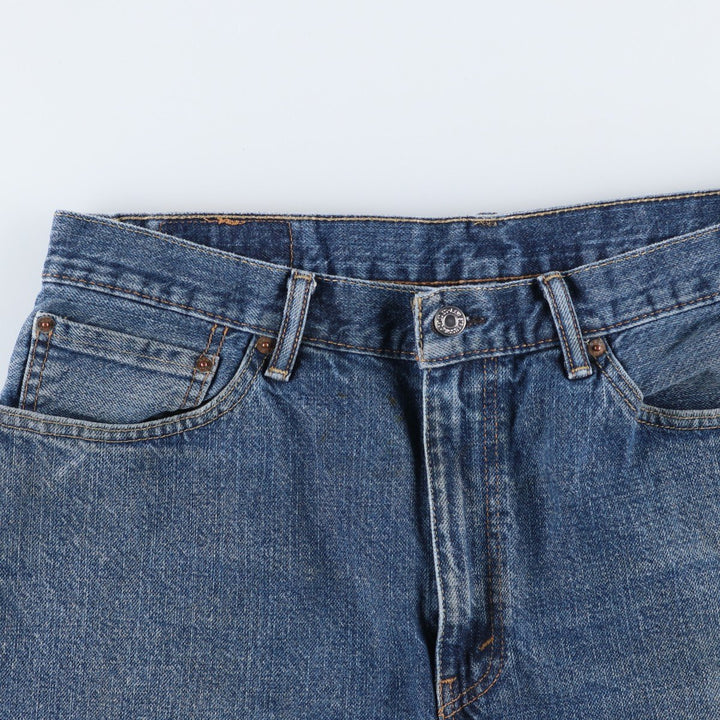 Levi's 505 denim shorts, men's size W36 (approx.) cotton blue type Vintage Second Hand