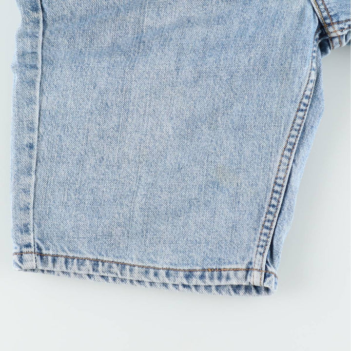 Levi's 505 REGULAR FIT denim shorts, short pants, men's size w33 cotton blue type Vintage Second Hand