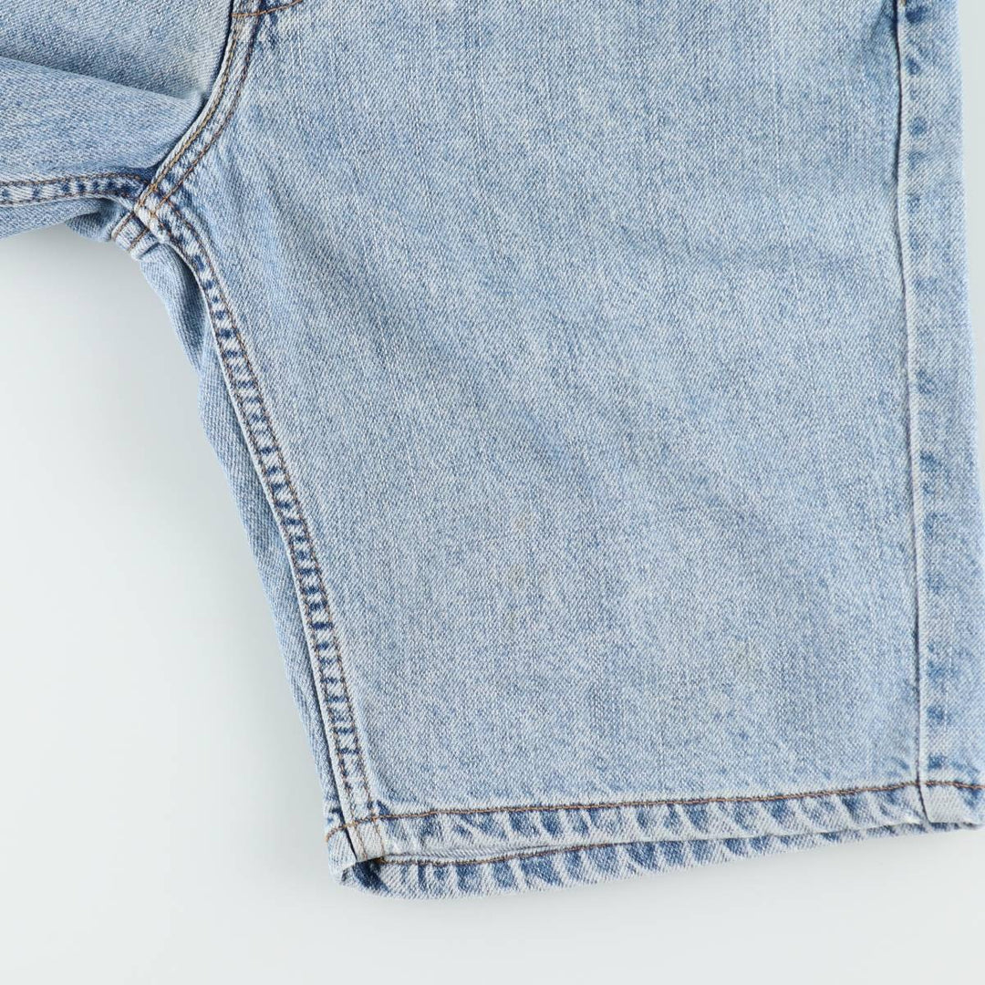 Levi's 505 REGULAR FIT denim shorts, short pants, men's size w33 cotton blue type Vintage Second Hand