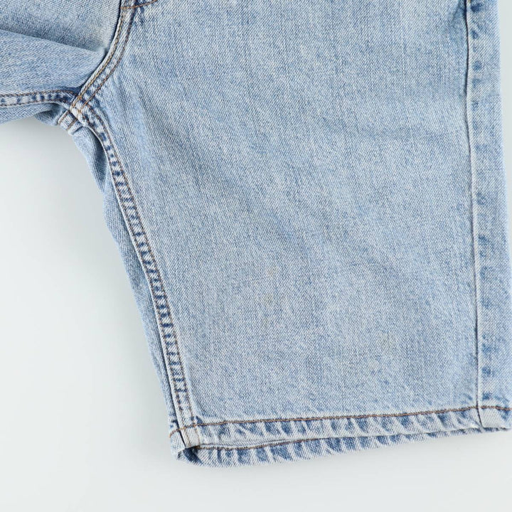 Levi's 505 REGULAR FIT denim shorts, short pants, men's size w33 cotton blue type Vintage Second Hand