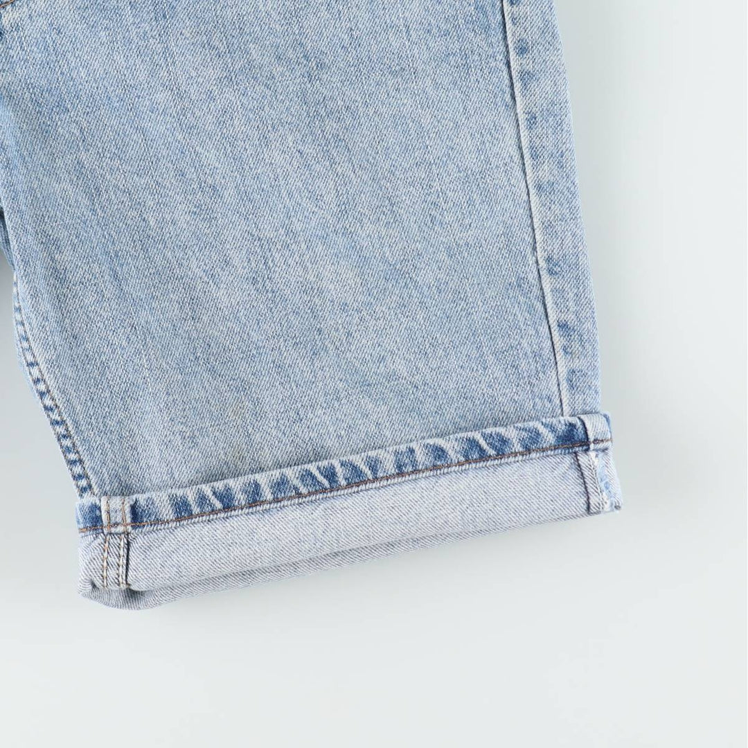 Levi's 505 REGULAR FIT denim shorts, short pants, men's size w33 cotton blue type Vintage Second Hand