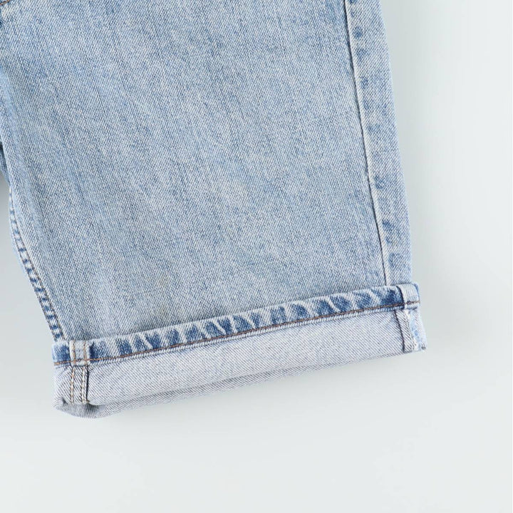 Levi's 505 REGULAR FIT denim shorts, short pants, men's size w33 cotton blue type Vintage Second Hand