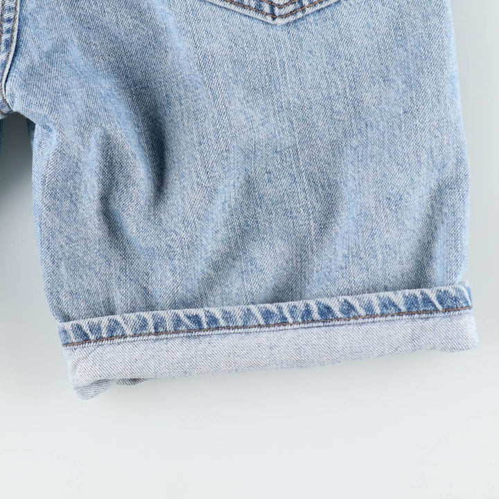 Levi's 505 REGULAR FIT denim shorts, short pants, men's size w33 cotton blue type Vintage Second Hand
