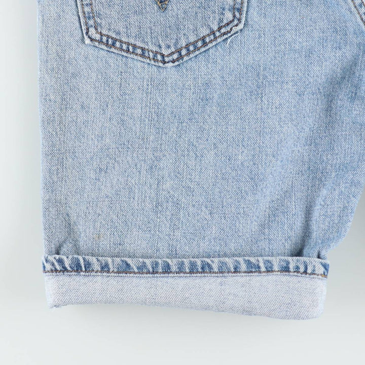 Levi's 505 REGULAR FIT denim shorts, short pants, men's size w33 cotton blue type Vintage Second Hand