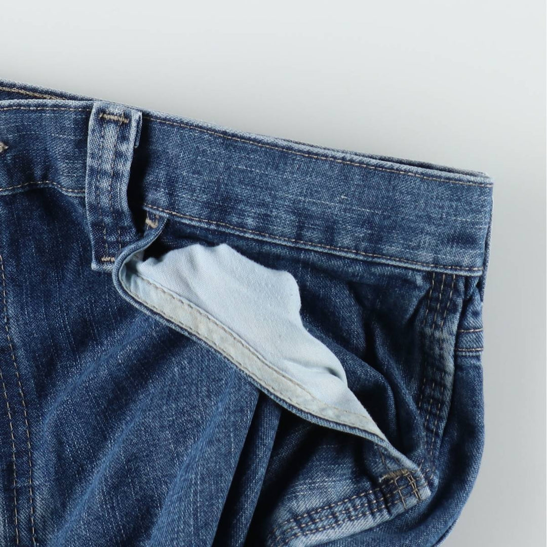 2000'S Wrangler denim painter shorts, men's size W34 (approx.) cotton blue type Vintage Second Hand