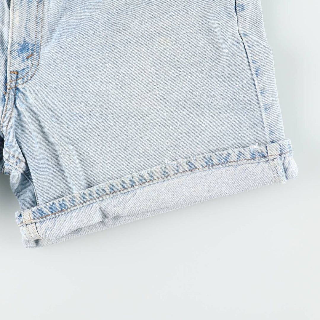 00'S Levi's 550 Relaxed Fit Denim Shorts for Men, W35 cotton blue type Vintage Second Hand