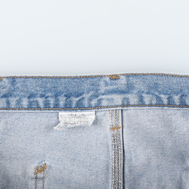00'S Carhartt Denim Painter Shorts Shorts Men's W37 unclear blue type Vintage Second Hand