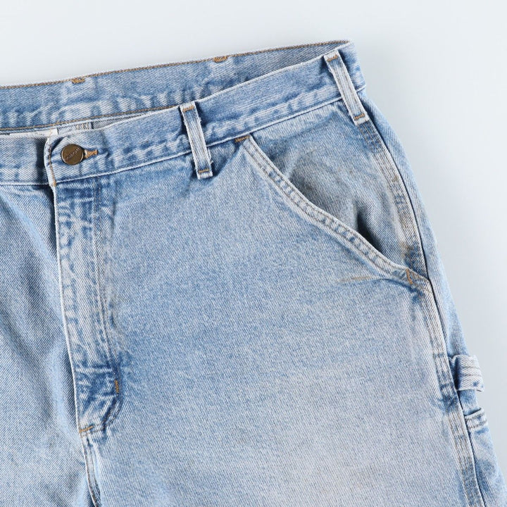 00'S Carhartt Denim Painter Shorts Shorts Men's W37 unclear blue type Vintage Second Hand