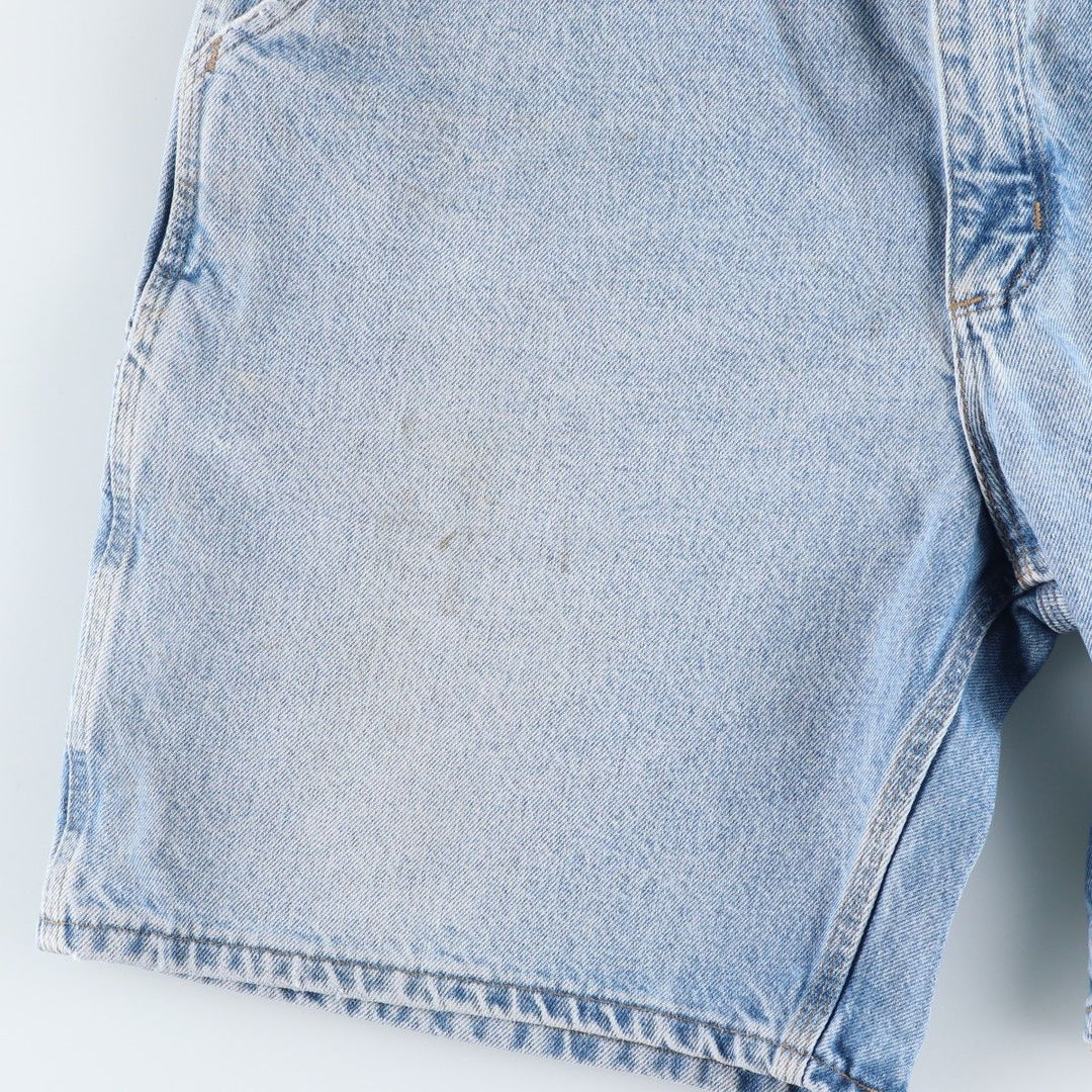 00'S Carhartt Denim Painter Shorts Shorts Men's W37 unclear blue type Vintage Second Hand