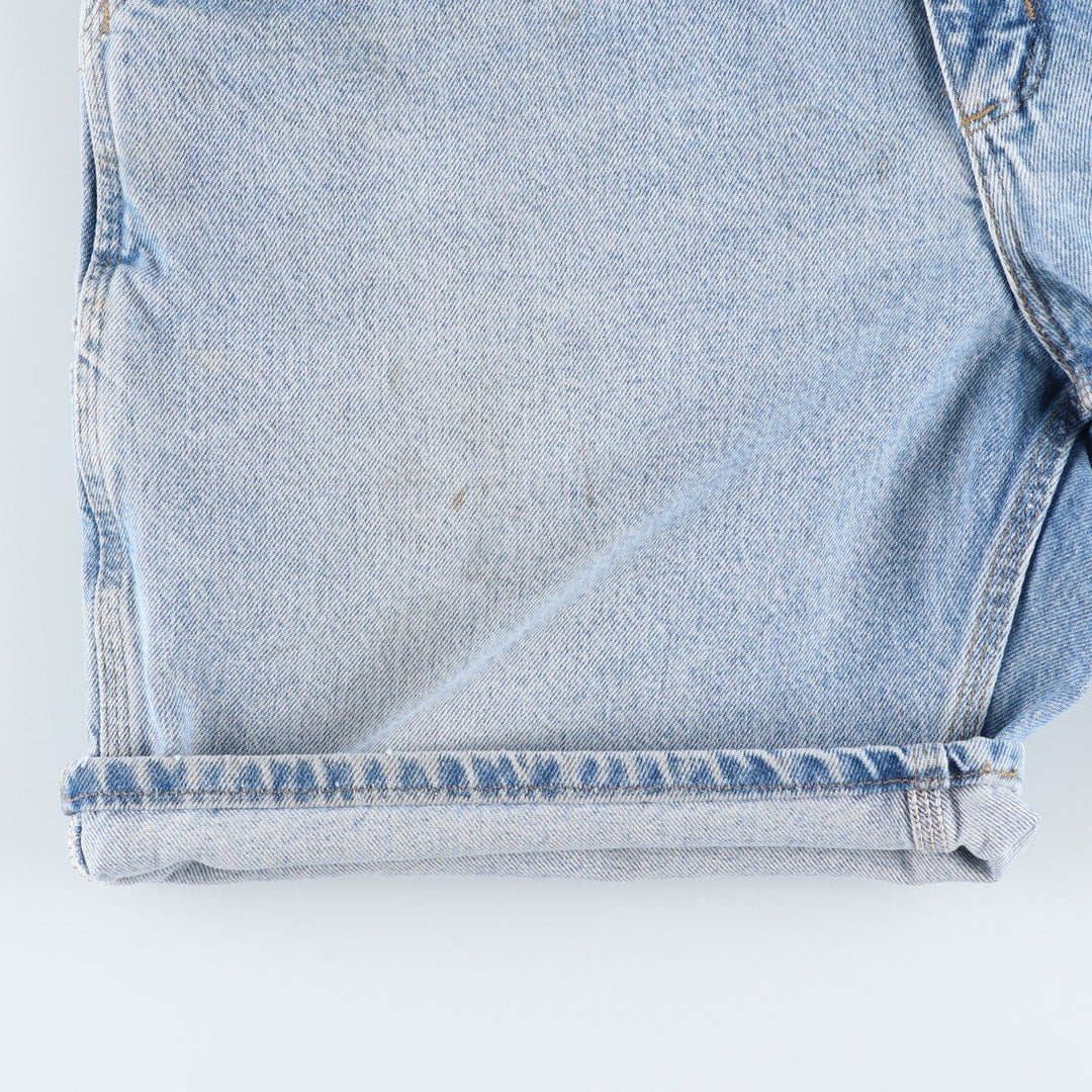 00'S Carhartt Denim Painter Shorts Shorts Men's W37 unclear blue type Vintage Second Hand