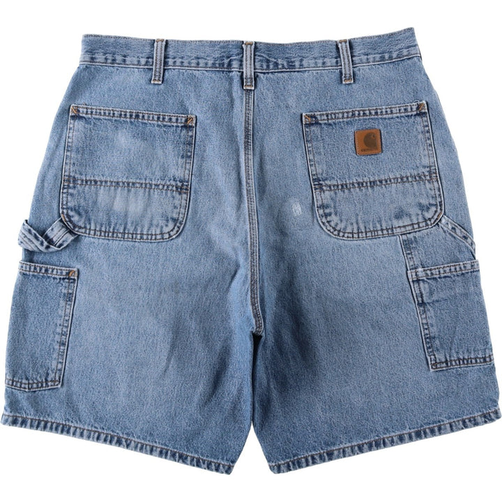 Carhartt Denim Painter Shorts, Shorts, Men's, W36 equivalent cotton Blue type light blue Vintage Second Hand