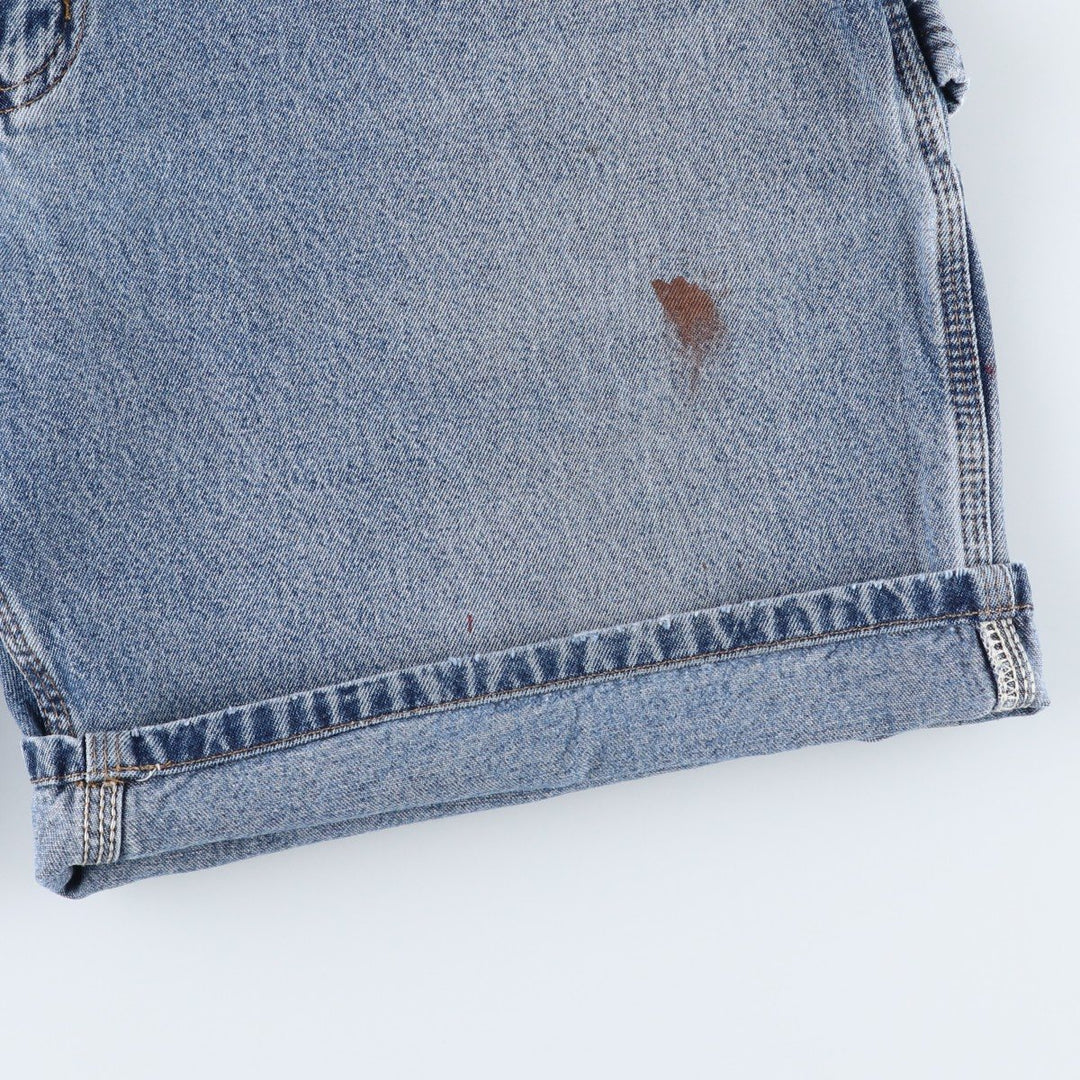 Carhartt Denim Painter Shorts, Shorts, Men's, W36 equivalent cotton Blue type light blue Vintage Second Hand