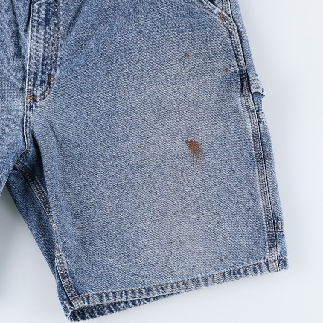 Carhartt Denim Painter Shorts, Shorts, Men's, W36 equivalent cotton Blue type light blue Vintage Second Hand