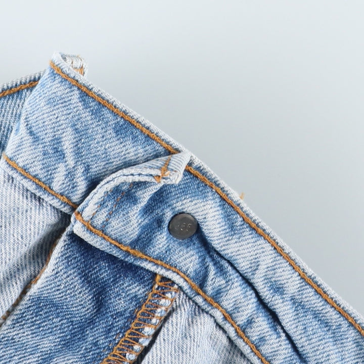 Levi's 550 Relaxed Fit Orange Tab Denim Shorts, Men's W37 (approx.), Vintage. unclear blue type Vintage Second Hand