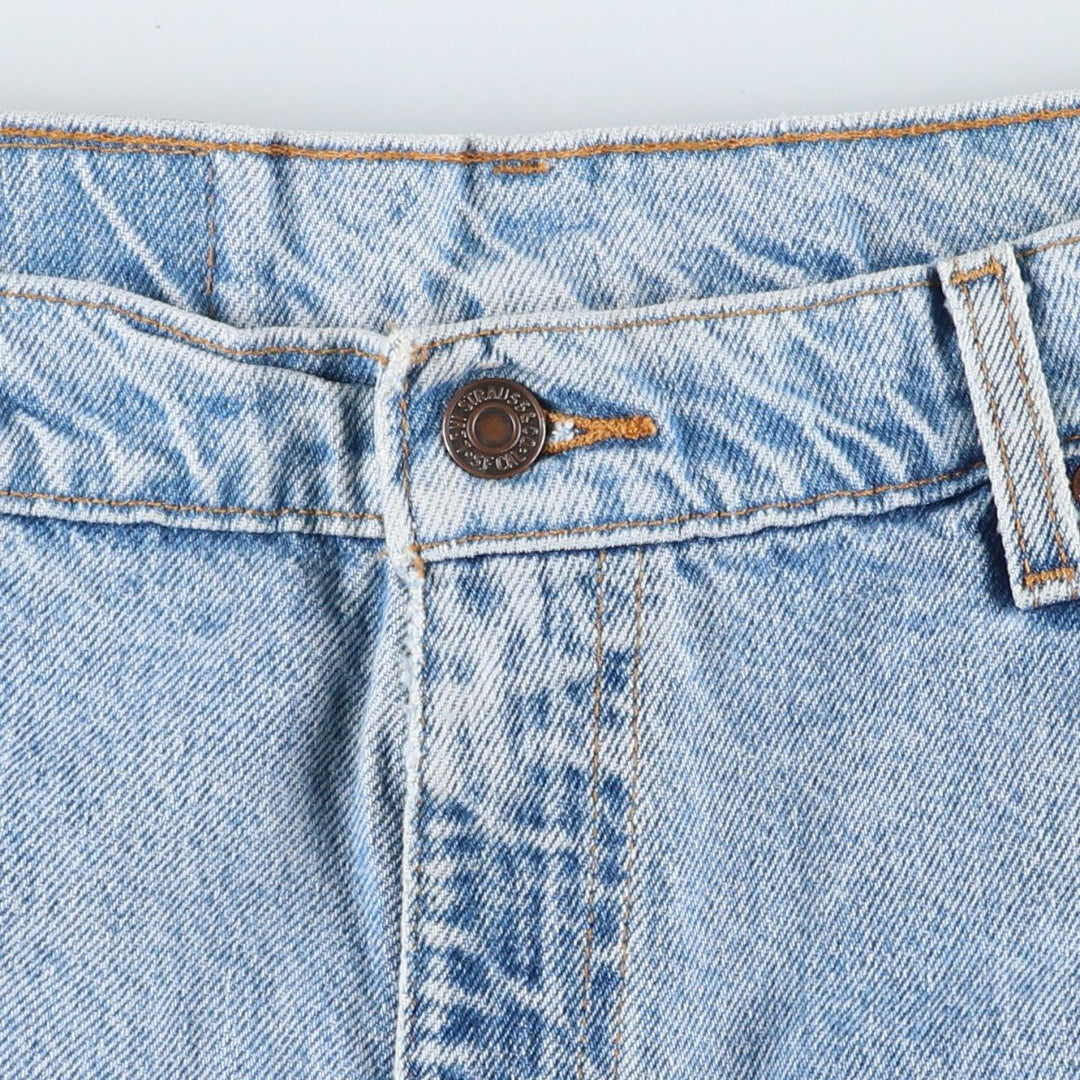 Levi's 550 Relaxed Fit Orange Tab Denim Shorts, Men's W37 (approx.), Vintage. unclear blue type Vintage Second Hand