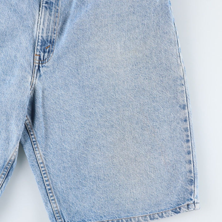 Levi's 550 Relaxed Fit Orange Tab Denim Shorts, Men's W37 (approx.), Vintage. unclear blue type Vintage Second Hand