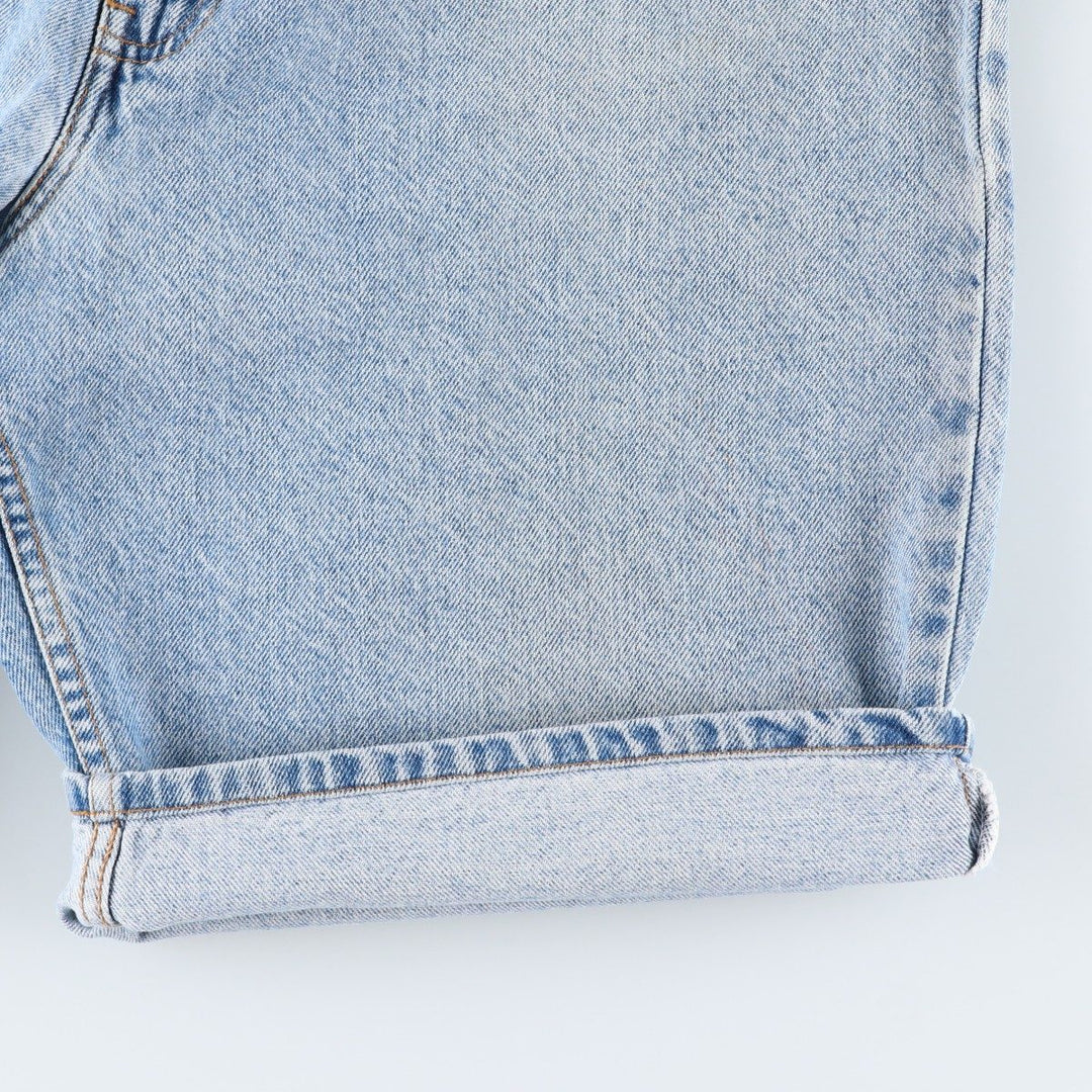 Levi's 550 Relaxed Fit Orange Tab Denim Shorts, Men's W37 (approx.), Vintage. unclear blue type Vintage Second Hand