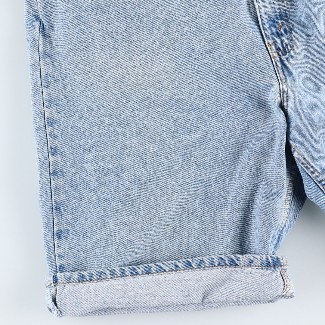 Levi's 550 Relaxed Fit Orange Tab Denim Shorts, Men's W37 (approx.), Vintage. unclear blue type Vintage Second Hand