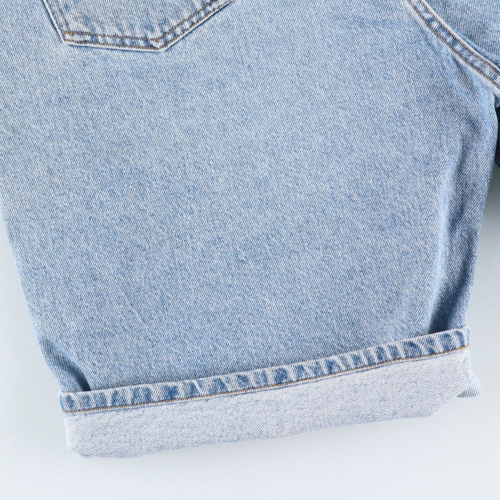 Levi's 550 Relaxed Fit Orange Tab Denim Shorts, Men's W37 (approx.), Vintage. unclear blue type Vintage Second Hand