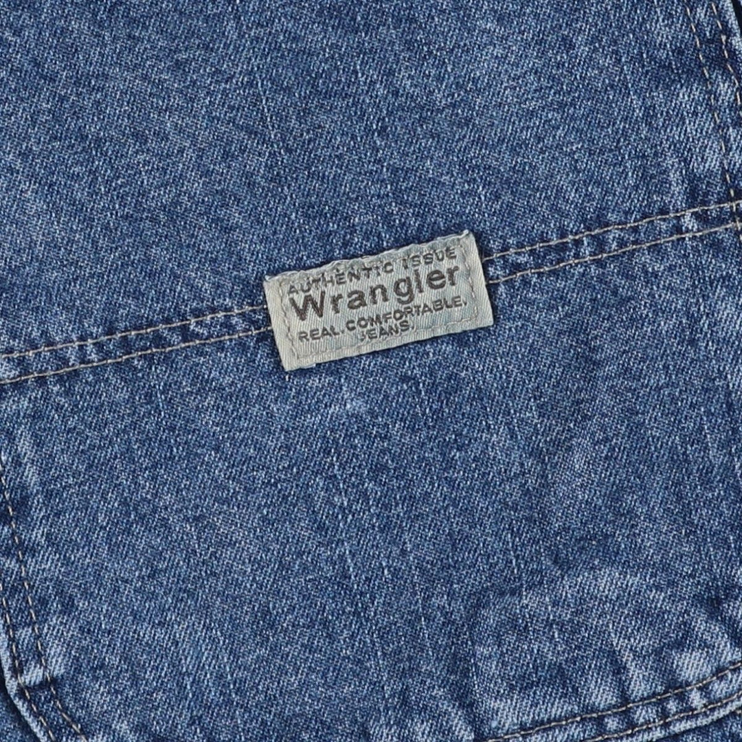 00'S Wrangler CARPENTER Denim Painter Shorts, Men's, W36 equivalent cotton blue type Vintage Second Hand