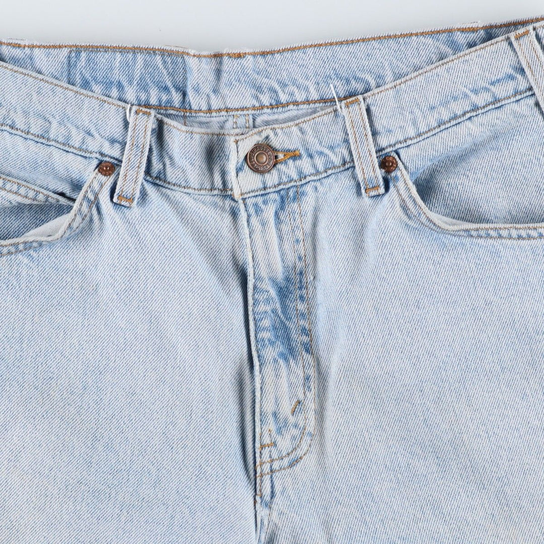 Levi's 560 Orange Tab Denim Shorts, Men's W32 (approx.), Vintage. unclear blue type Vintage Second Hand