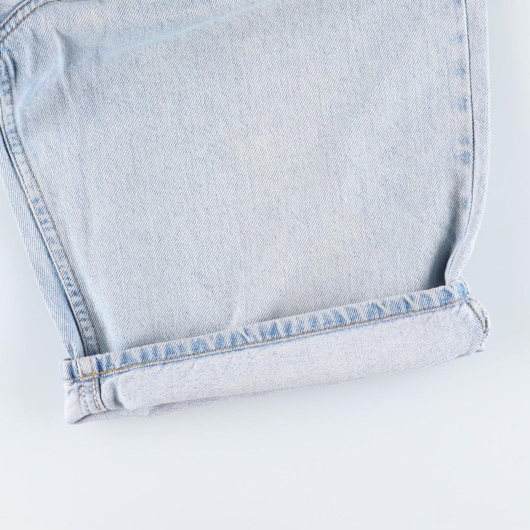Levi's 560 Orange Tab Denim Shorts, Men's W32 (approx.), Vintage. unclear blue type Vintage Second Hand