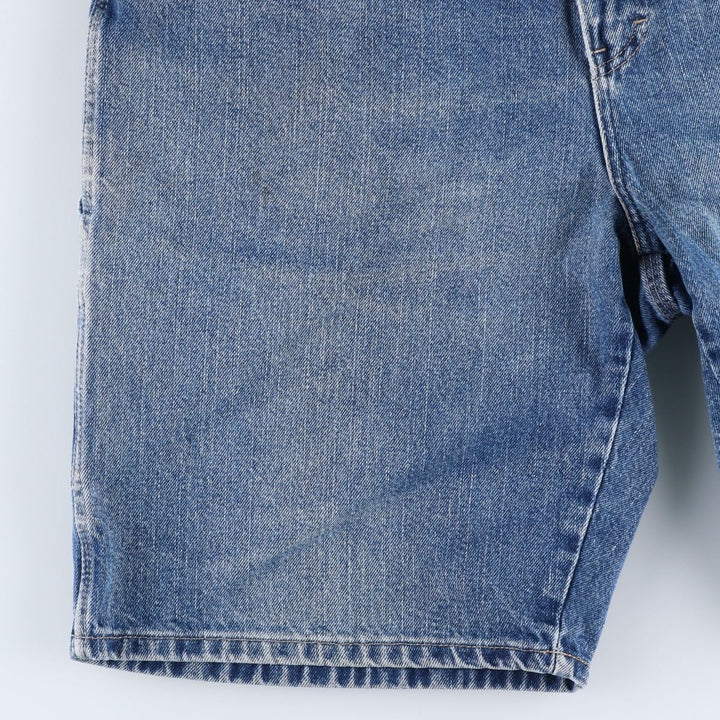 Dickies denim painter shorts, half pants, men's size w37 cotton blue type Vintage Second Hand