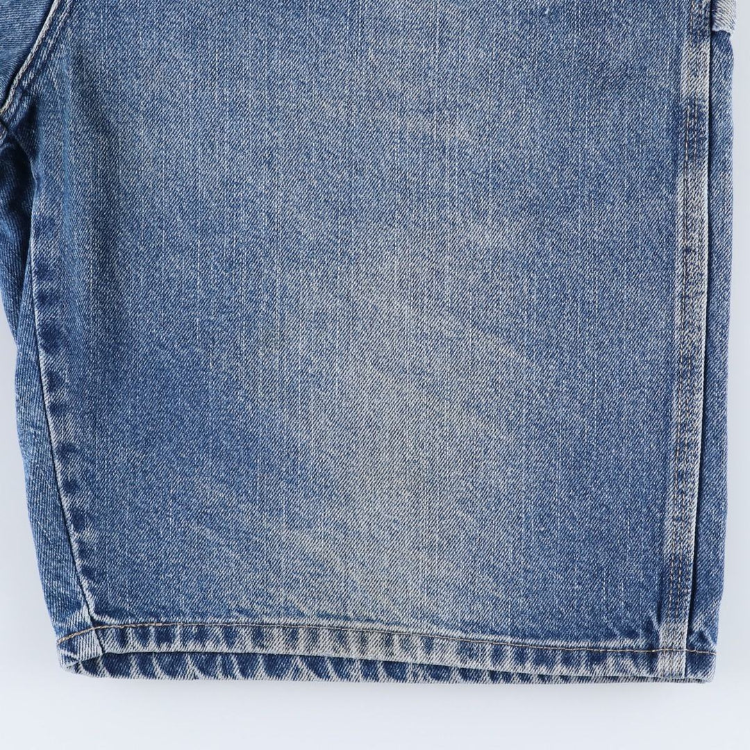 Dickies denim painter shorts, half pants, men's size w37 cotton blue type Vintage Second Hand