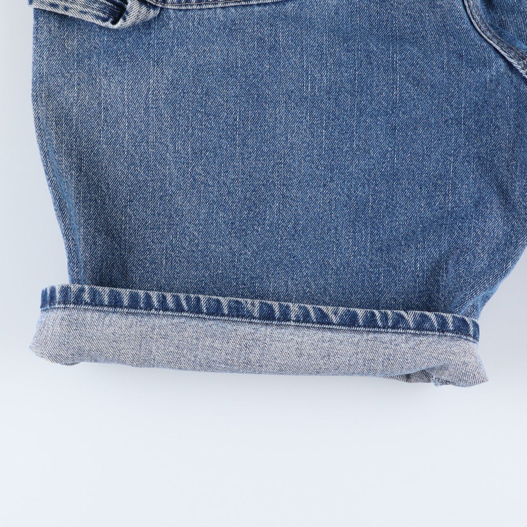 Dickies denim painter shorts, half pants, men's size w37 cotton blue type Vintage Second Hand