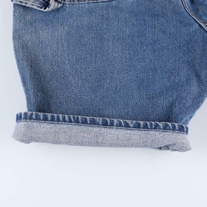 Dickies denim painter shorts, half pants, men's size w37 cotton blue type Vintage Second Hand