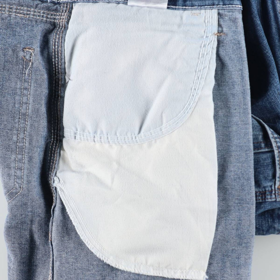 Wrangler Carpenter Denim Painter Shorts (Men's W36 equivalent) cotton blue type Vintage Second Hand