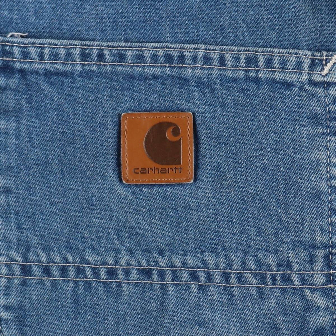 Carhartt Denim Painter Shorts, Shorts, Men's, W38 equivalent unclear blue type Vintage Second Hand