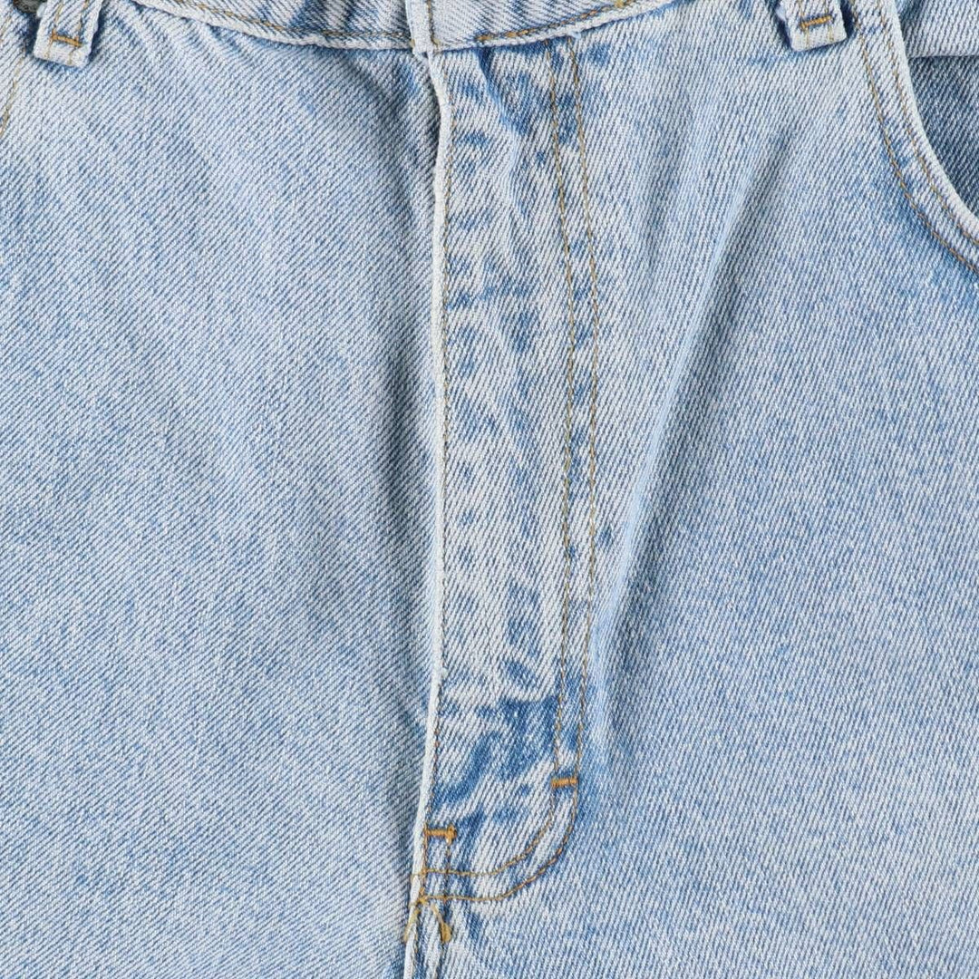 90s-00'S Calvin Klein Jeans Denim Shorts, Made in USA, Men's Size W36 (approx.) cotton blue type Vintage Second Hand