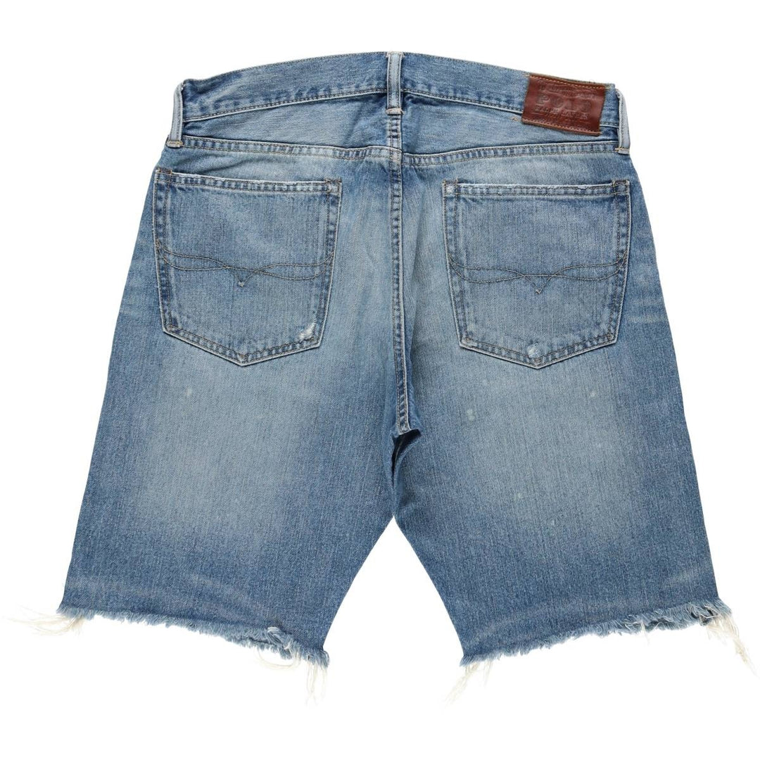 Ralph Lauren Polo Ralph Lauren Cut-off Denim Shorts, Men's Size W36 (approx.) cotton blue type Vintage Second Hand