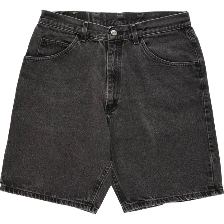 Wrangler Black Denim Shorts, Shorts, Men's, W33 unclear black type Vintage Second Hand