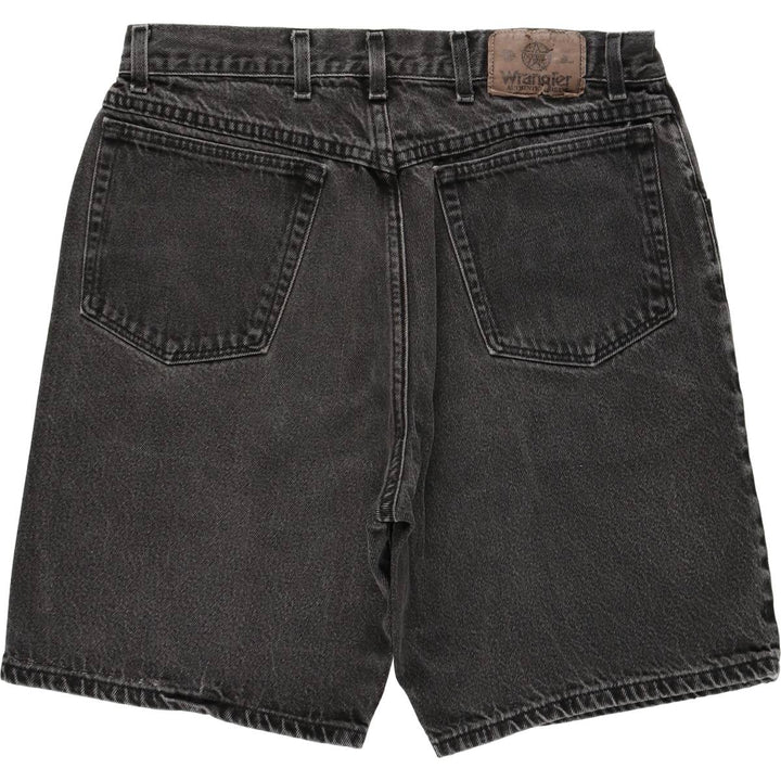 Wrangler Black Denim Shorts, Shorts, Men's, W33 unclear black type Vintage Second Hand