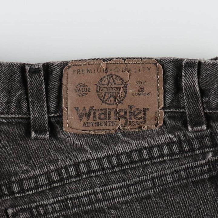 Wrangler Black Denim Shorts, Shorts, Men's, W33 unclear black type Vintage Second Hand